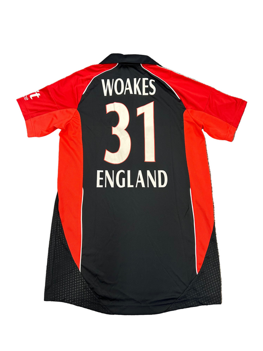 Chris Woakes England 2011 ODI Match Worn SS Playing Shirt