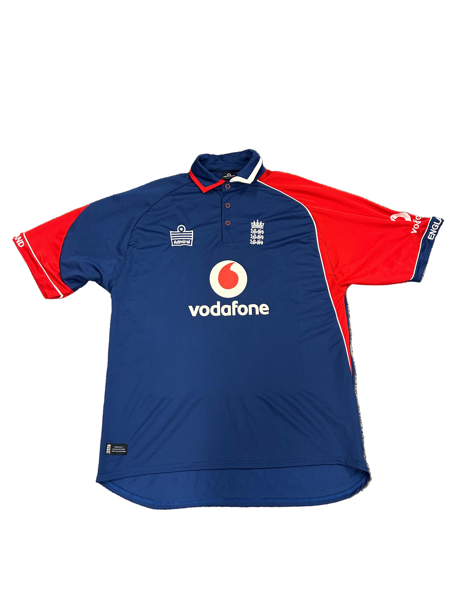 Glen Chapple England 2006 ODI Signed Match Issue SS Playing Shirt