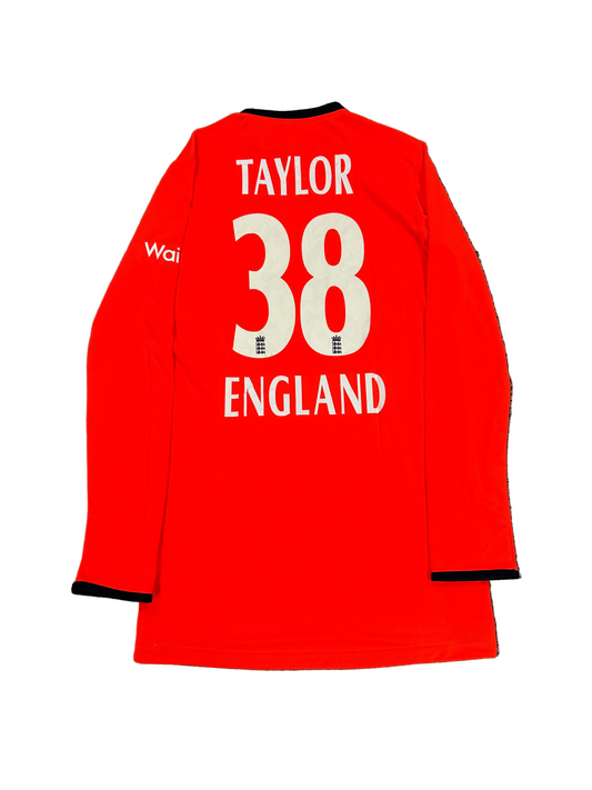 James Taylor England 2015 T20 Match Issue LS Playing Shirt