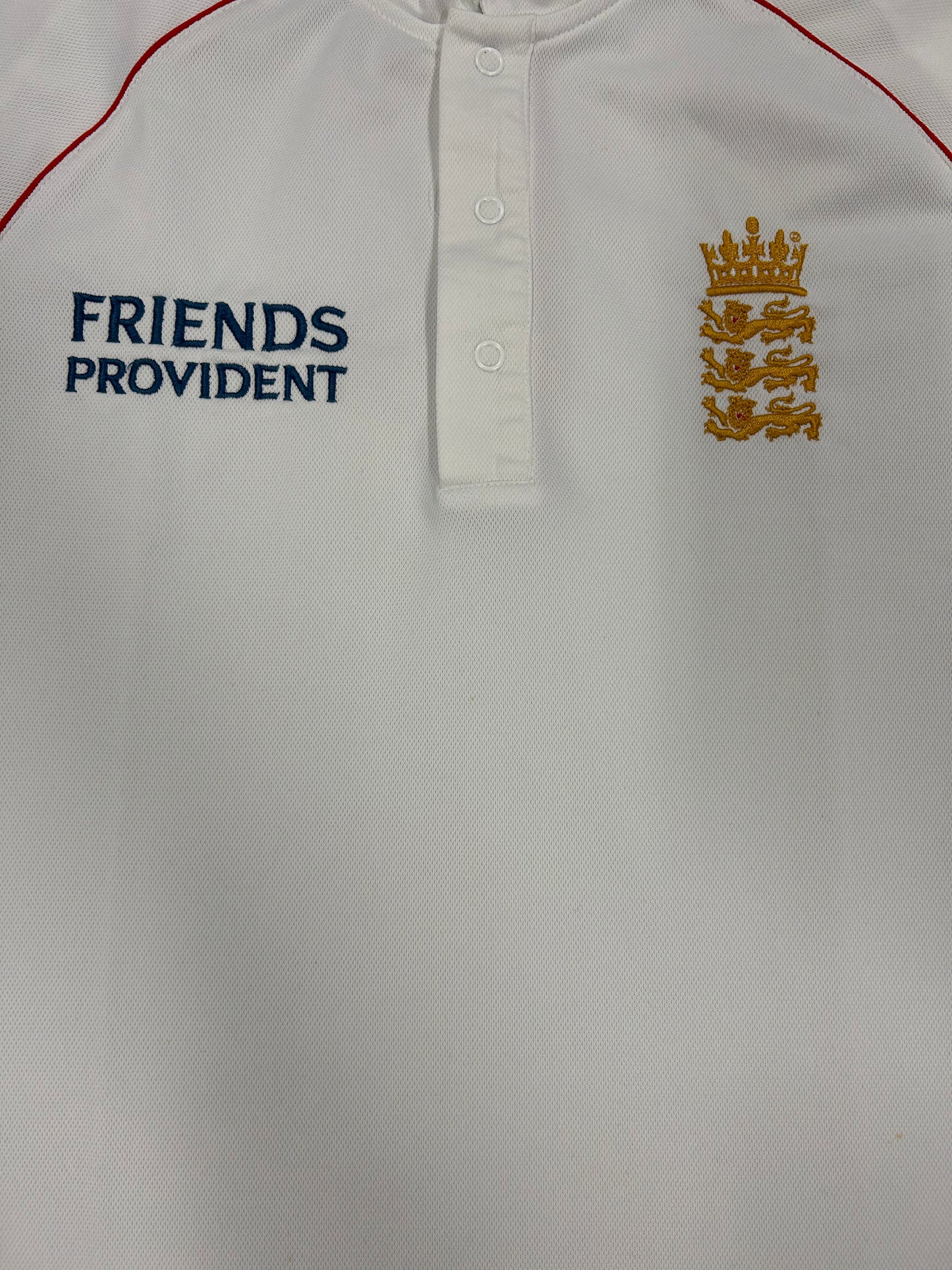 England U19s 2009 Test Match Worn SS Playing Shirt
