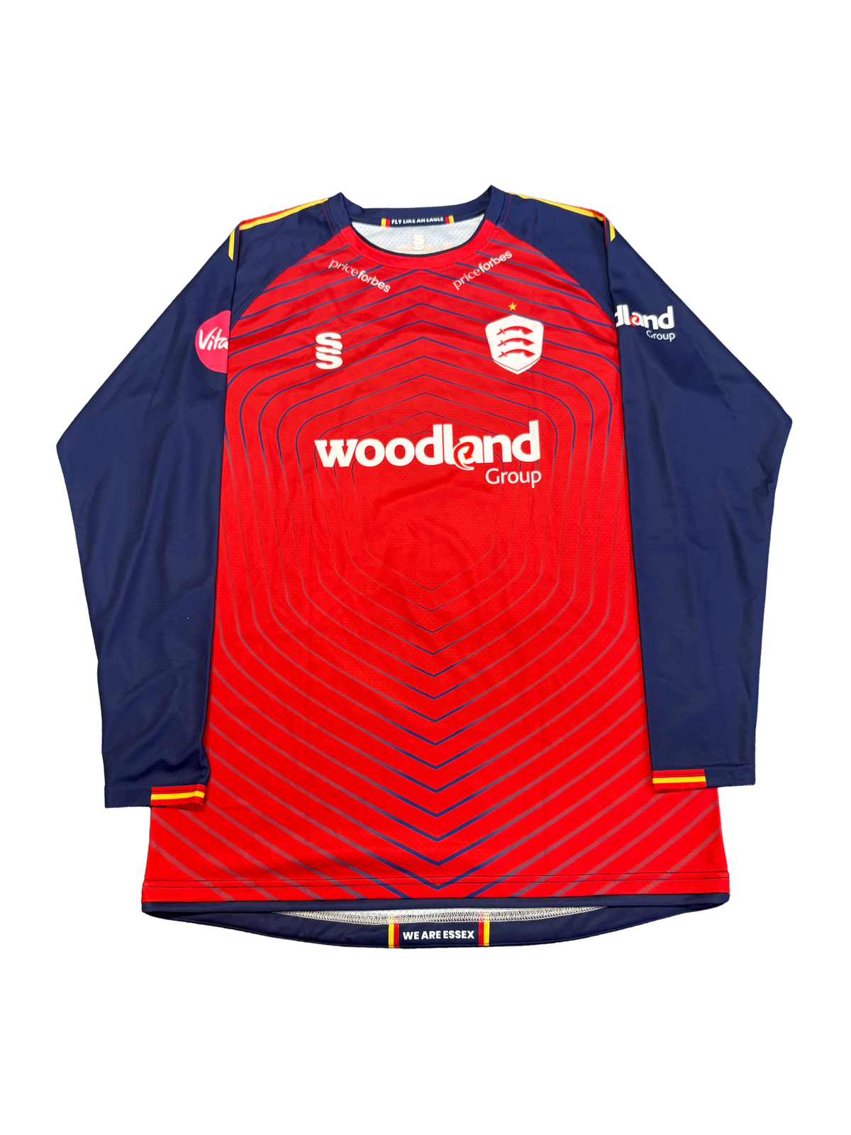 Dean Elgar 2026 Essex T20 Match Issue LS Playing Shirt