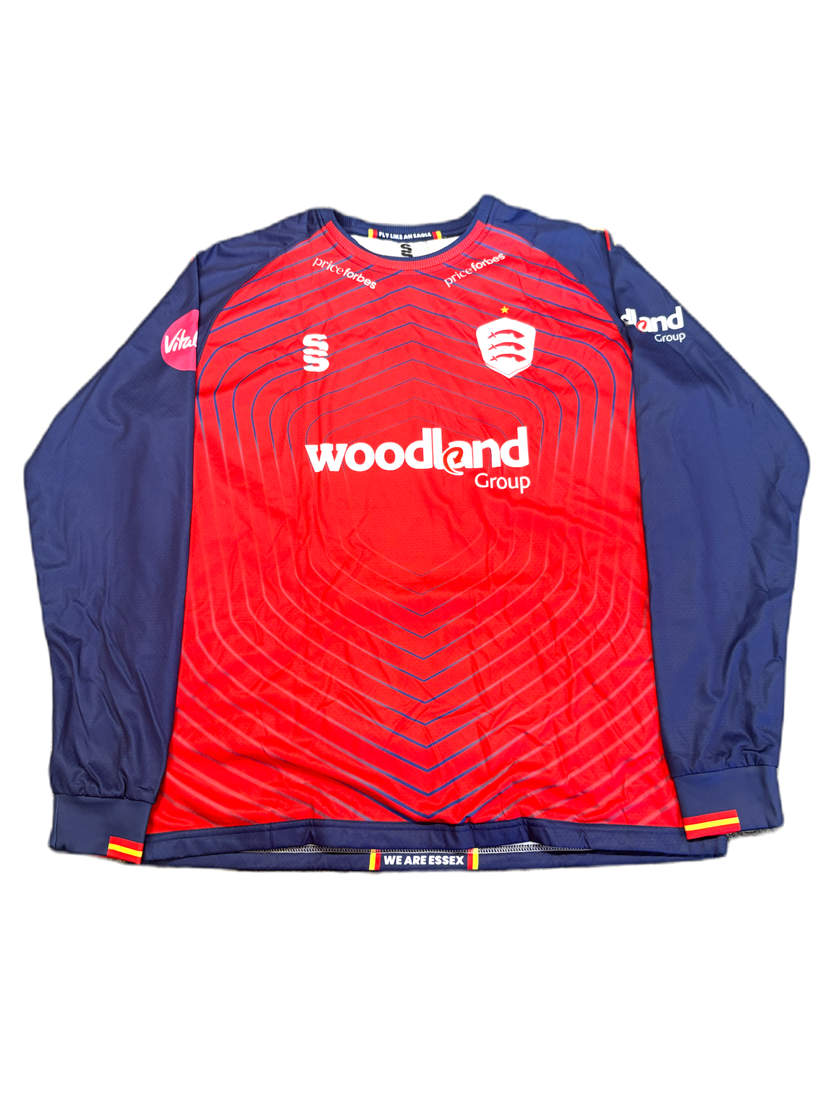 Dean Elgar 2026 Essex T20 Match Issue LS Playing Jumper