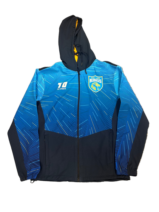 St Lucia Kings 2024 CPL Player Issue Full Zip Training Hoodie