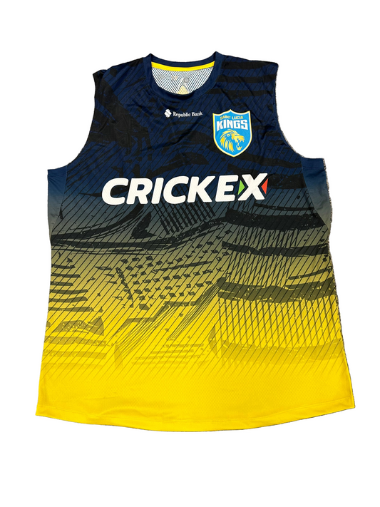 St Lucia Kings 2024 CPL Player Issue Training Vest