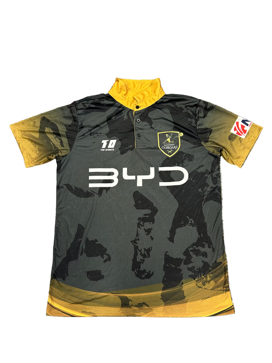 Kathmandu Gurkhas 2024 Nepal Premier League Player Issue SS Playing Shirt