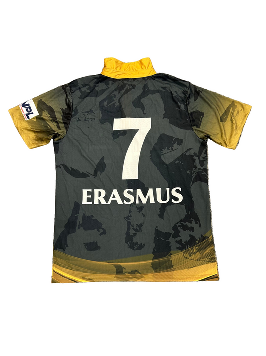 Gerhard Erasmus Kathmandu Gurkas 2024 Nepal Premier League Match Worn SS Playing Shirt
