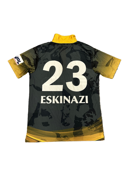 Steve Eskinazi Kathmandu Gurkas 2024 Nepal Premier League Match Worn SS Playing Shirt