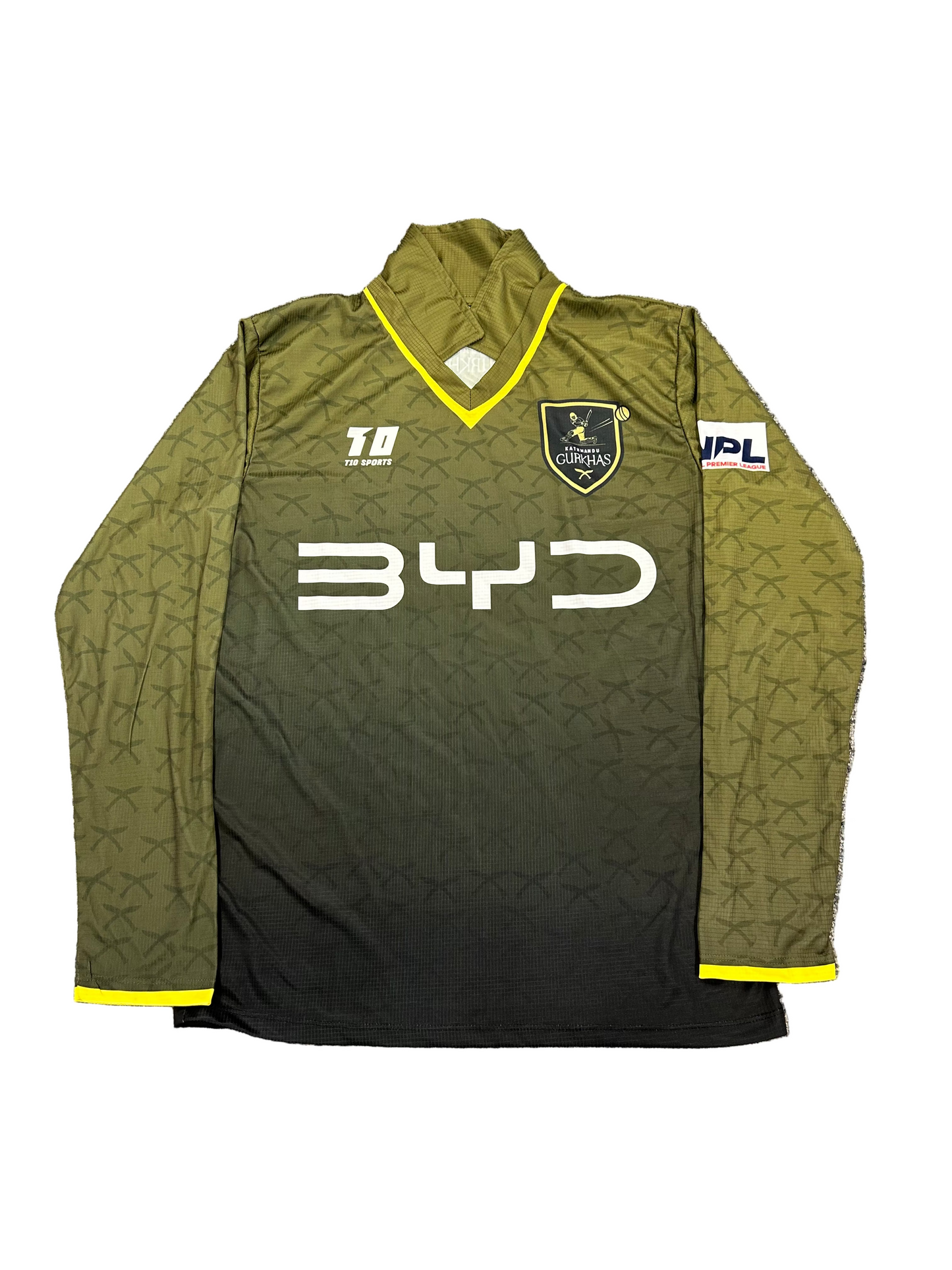 Kathmandu Gurkhas 2024 Nepal Premier League Player Issue LS Training T-Shirt
