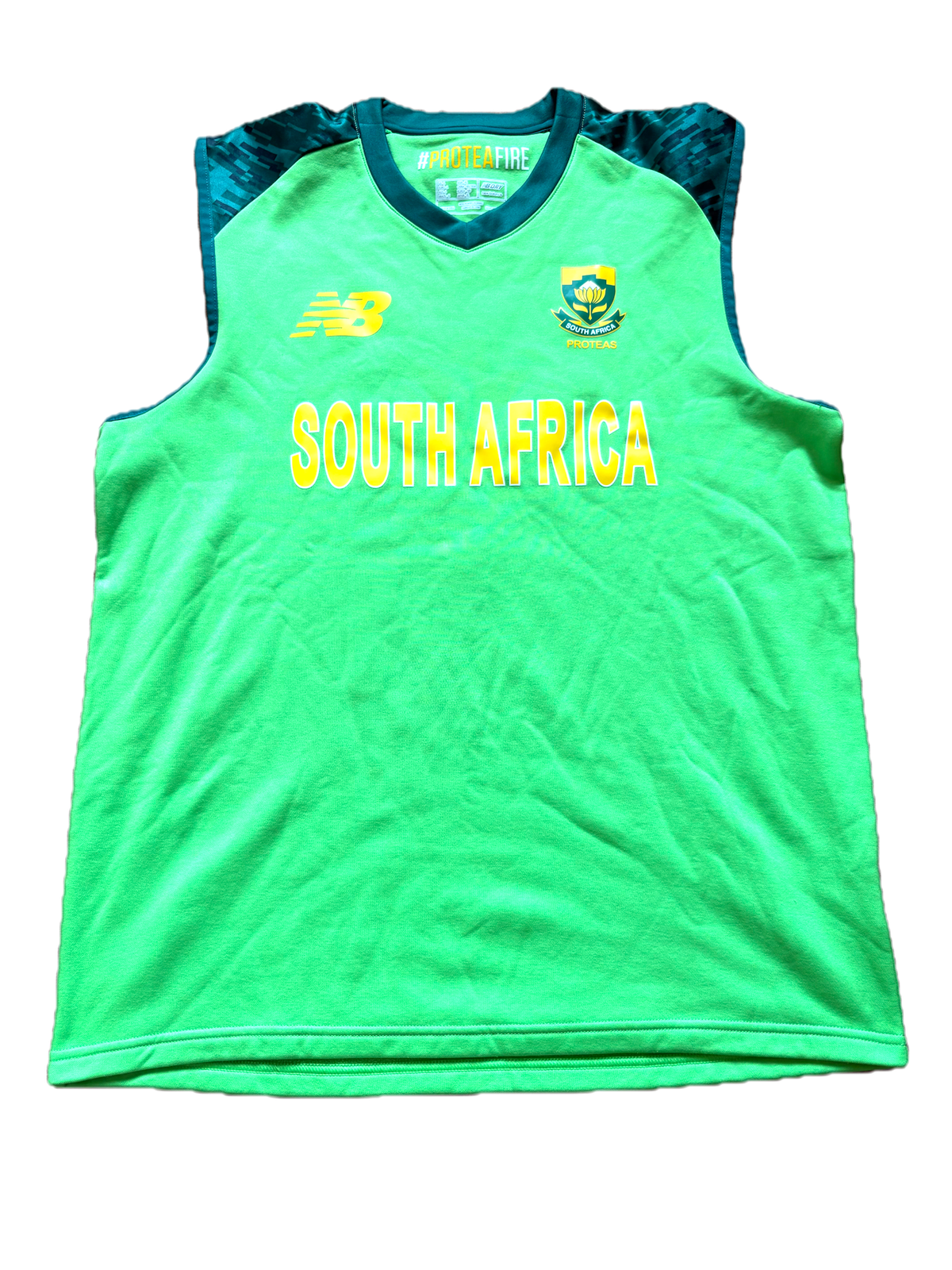 Beuran Hendricks South Africa 2021 Match Worn ODI Playing Pullover