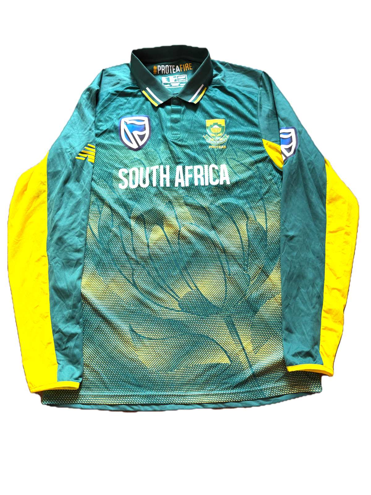 Dane Paterson South Africa 2017 Match Worn ODI LS Playing Shirt