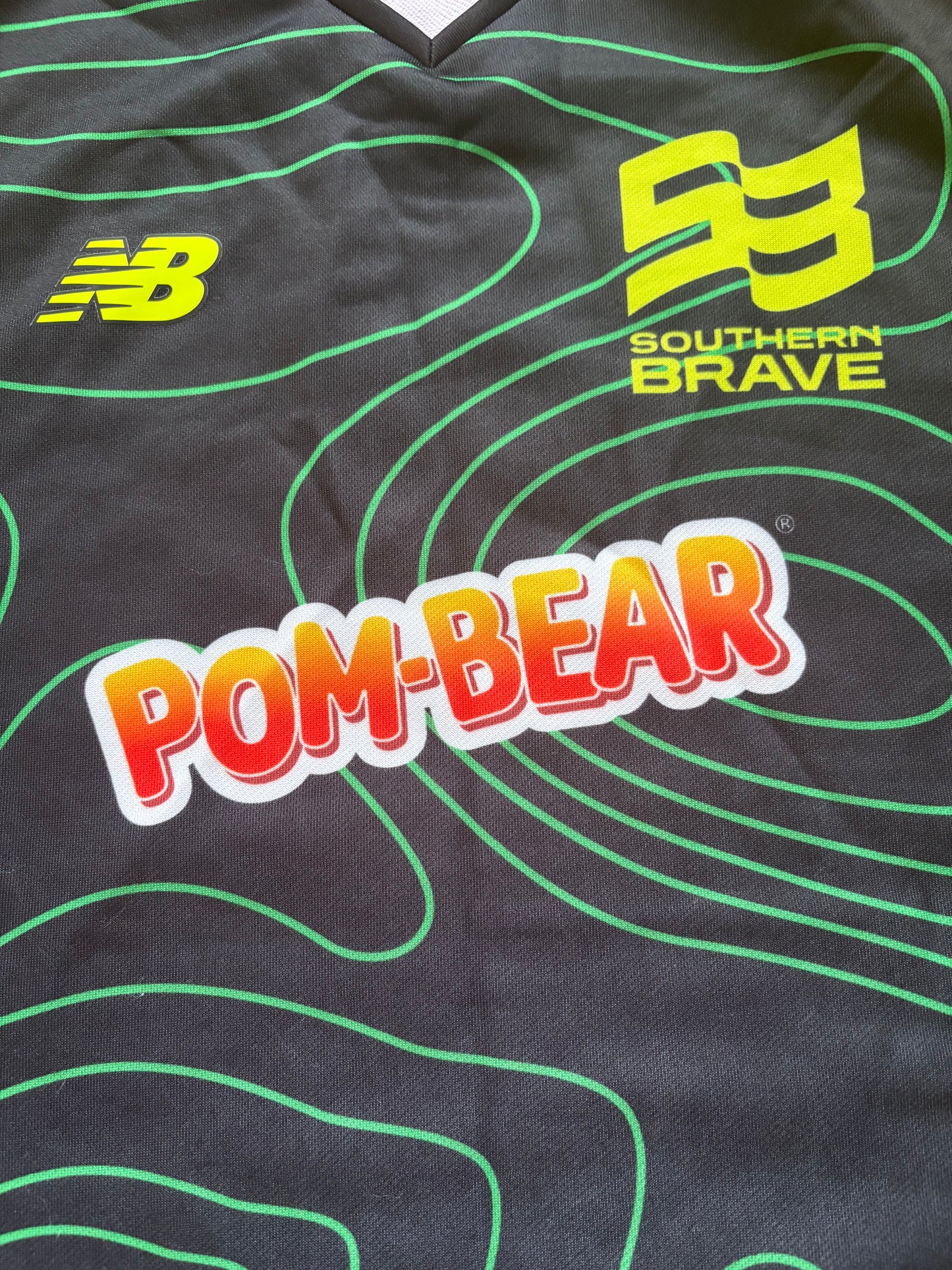Leus Du Plooy Southern Brave 2025 Hundred Match Worn LS Playing Jumper