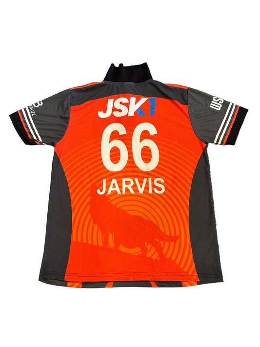 Jack Jarvis Brampton Wolves 2024 GT20 Match Worn SS Playing Shirt