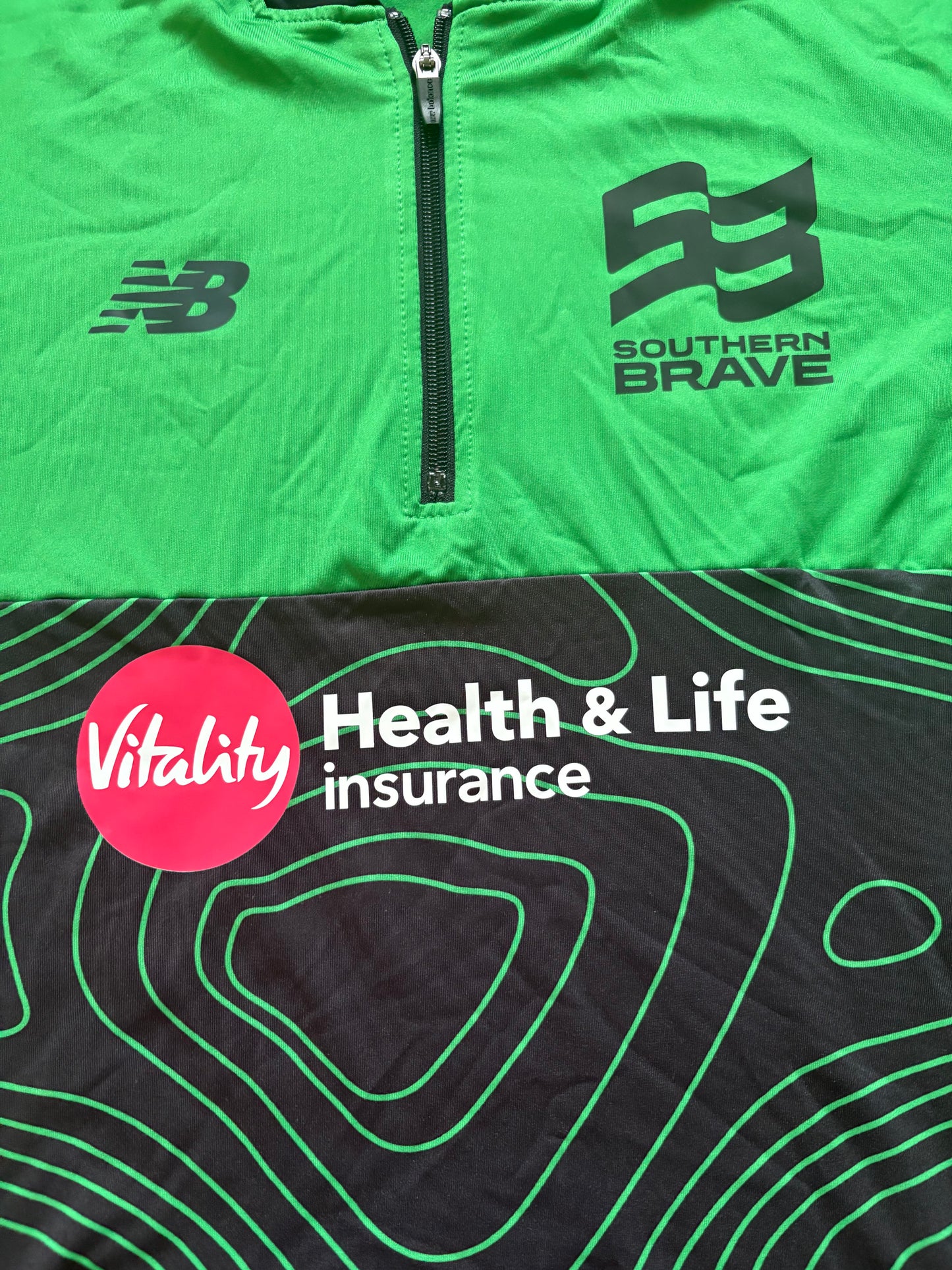 Southern Brave 2025 Player Issue 1/4 Zip Training Fleece