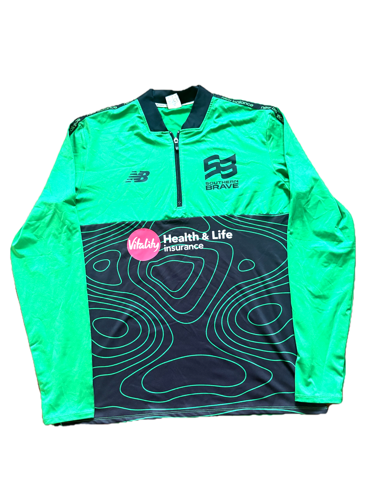Southern Brave 2025 Player Issue 1/4 Zip Training Fleece