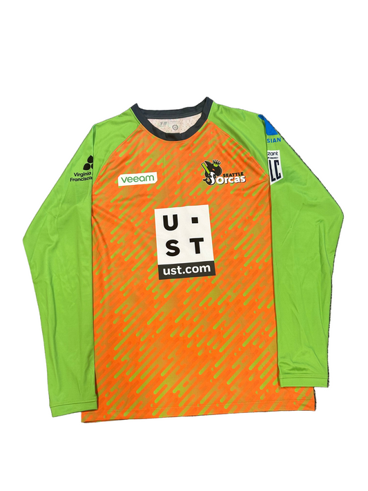 Seattle Orcas 2025 MLC Player Issue LS Training T-Shirt