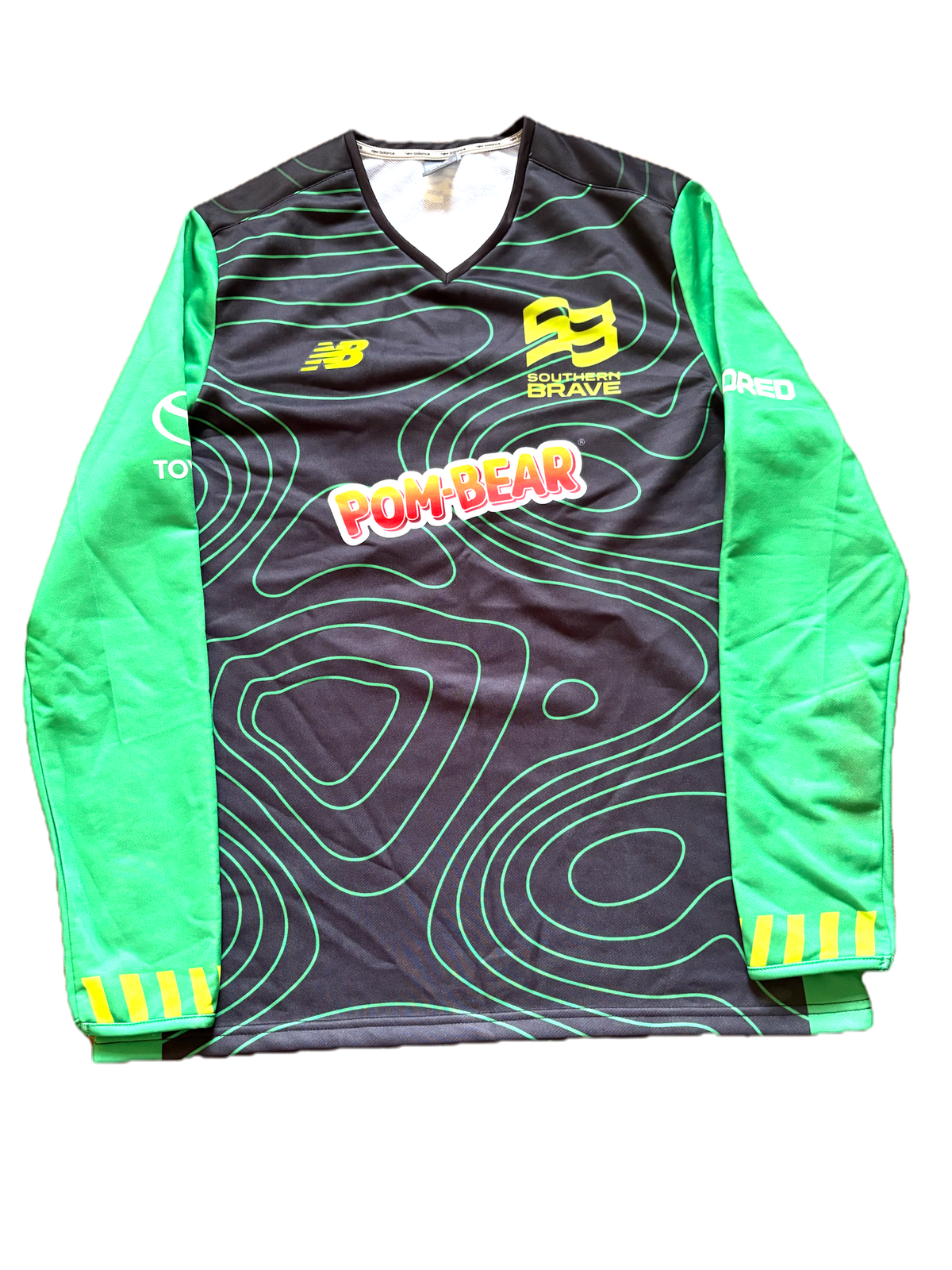 Leus Du Plooy Southern Brave 2025 Hundred Match Worn LS Playing Jumper