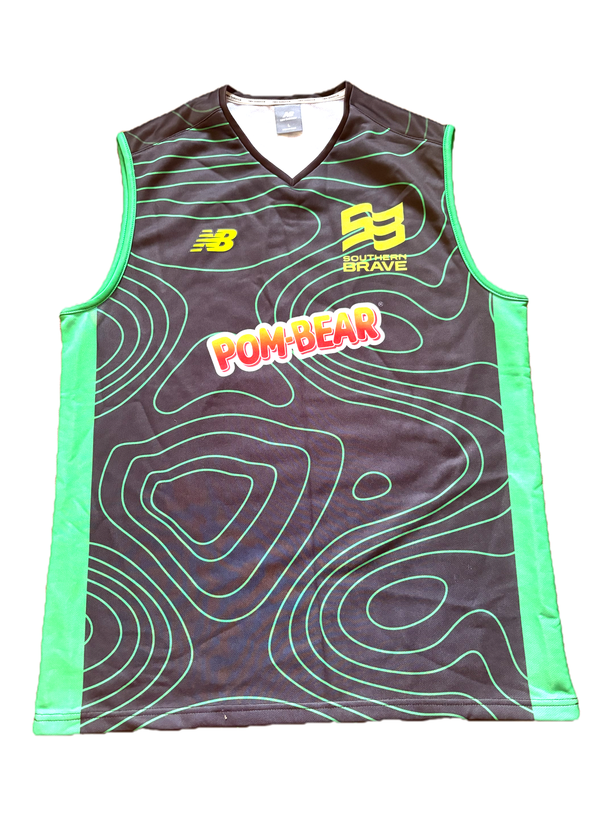 Leus Du Plooy Southern Brave 2025 Hundred Match Worn Playing Pullover