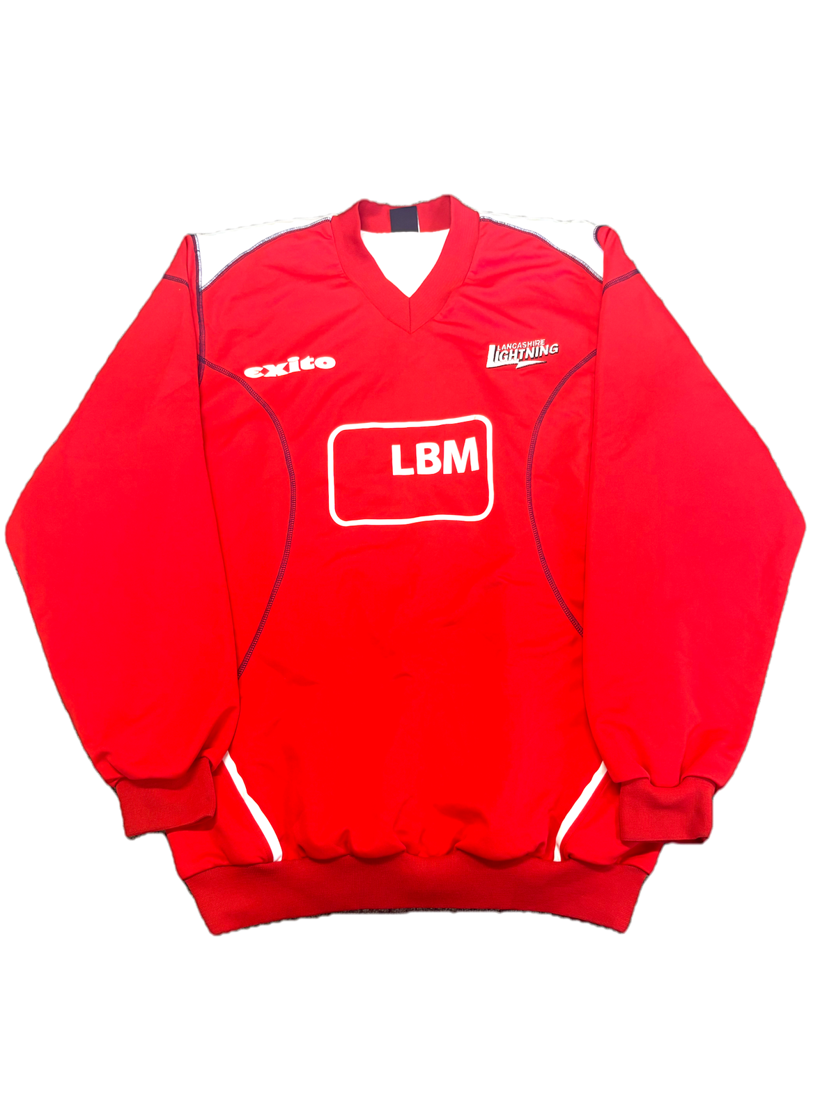 Andrew Flintoff Lancashire Lightning 2005 Retro Totesport League Match Worn LS Playing Jumper