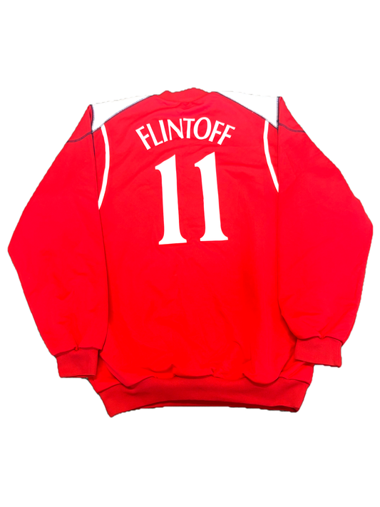 Andrew Flintoff Lancashire Lightning 2005 Retro Totesport League Match Worn LS Playing Jumper