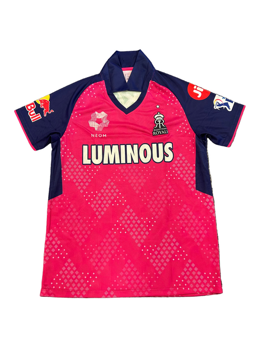 Rajasthan Royals 2025 IPL Player Issue SS Playing Shirt