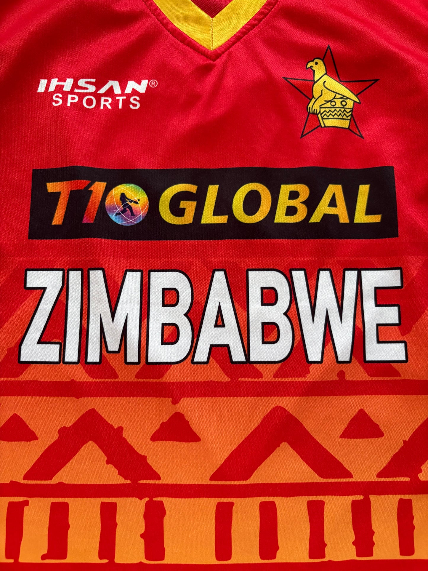 Luke Jongwe Zimbabwe 2024 ODI Match Worn Playing Pullover
