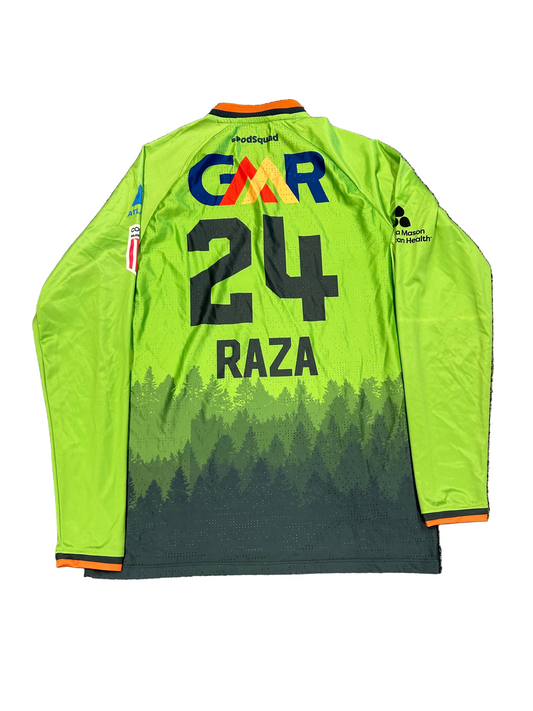Sikandar Raza Seattle Orcas 2025 MLC Match Issue LS Playing Shirt