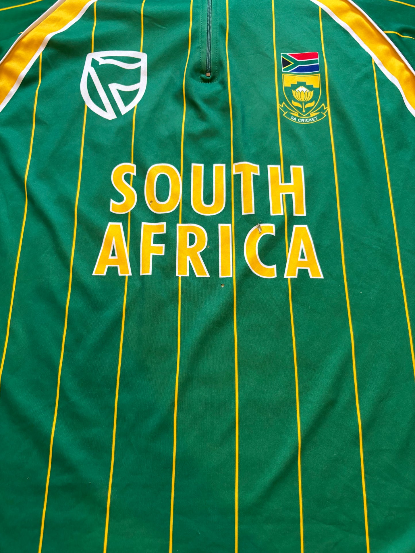Vernon Philander South Africa 2007 ODI Match Worn SS Playing Shirt