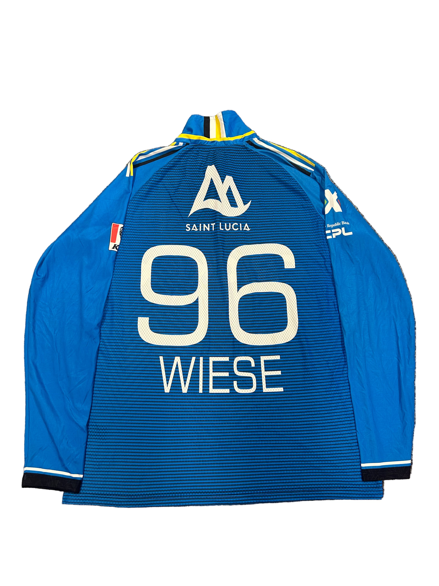 David Wiese St Lucia Kings 2024 CPL Player Issue LS Playing Shirt