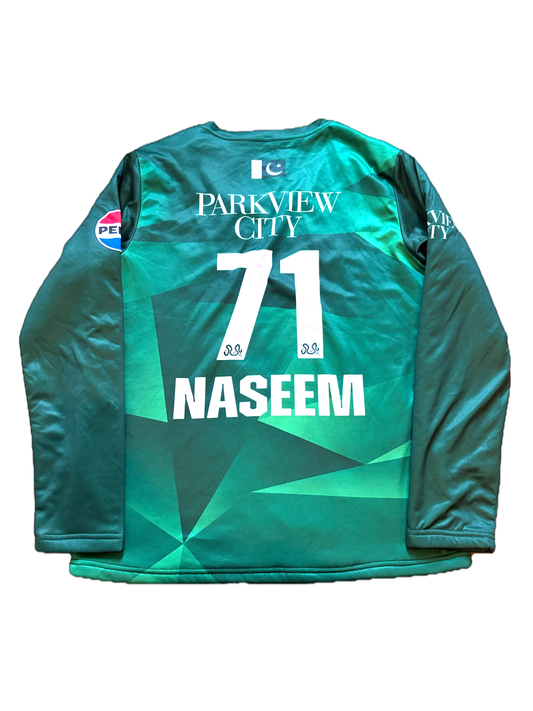 Naseem Shah Pakistan 2025 ODI Match Worn LS Playing Jumper