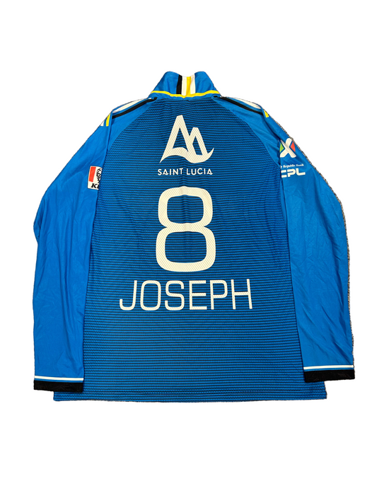 Alzarri Joseph St Lucia Kings 2024 CPL Player Issue LS Playing Shirt
