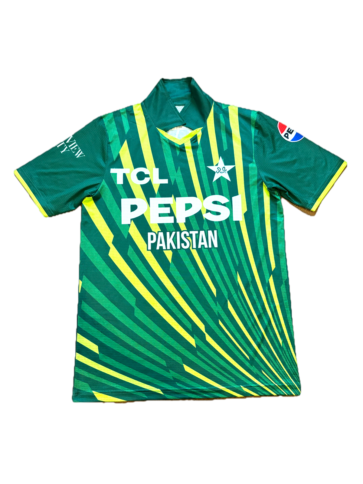 Sahibzada Farhan Pakistan 2024 ODI Match Issue Signed SS Playing Shirt