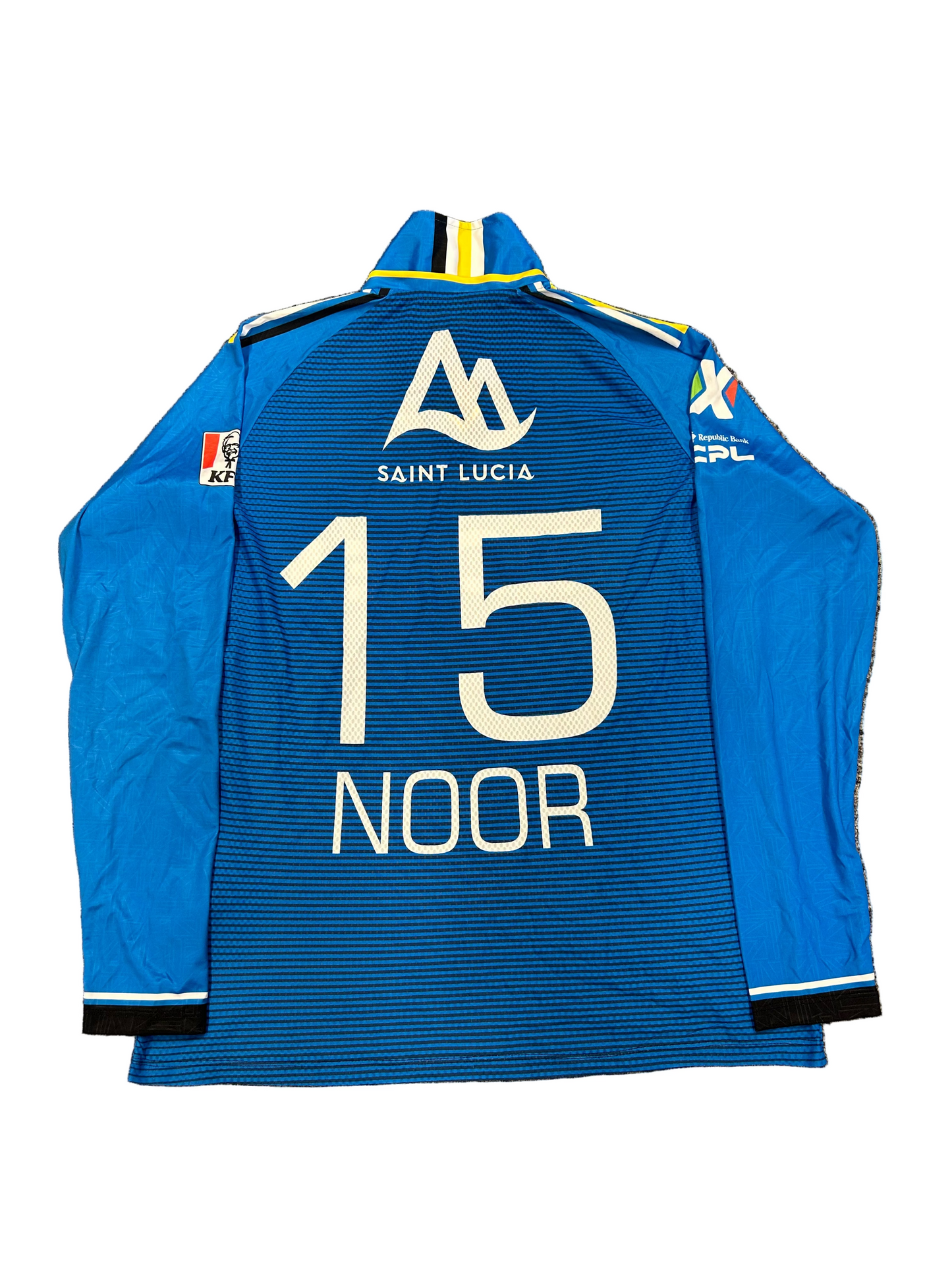 Noor Ahmad St Lucia Kings 2024 CPL Player Issue LS Playing Shirt