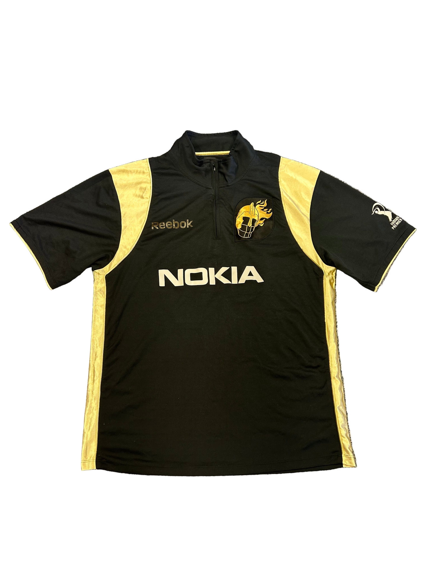 Ajit Agarkar Kolkata Knight Riders 2008 IPL Match Worn SS Playing Shirt