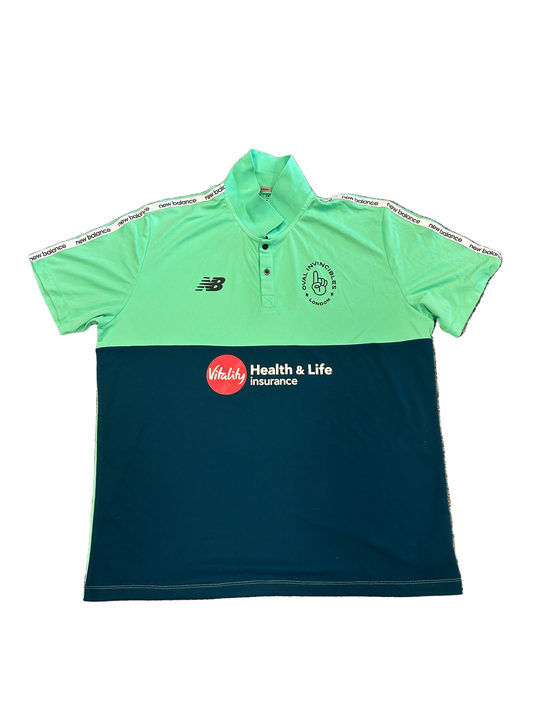 Oval Invincibles 2024 Player Issue SS Training Polo Shirt