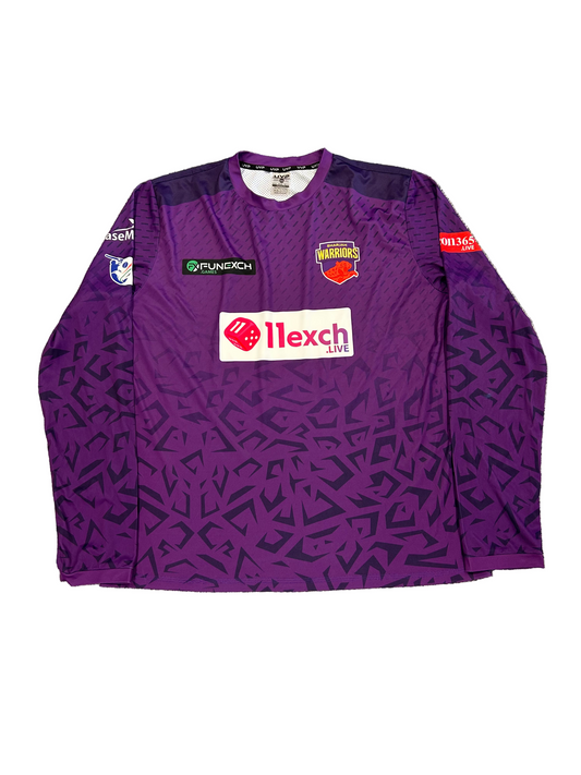 Sharjah Warriors 2024 ILT20 Player Issue LS Training T-Shirt