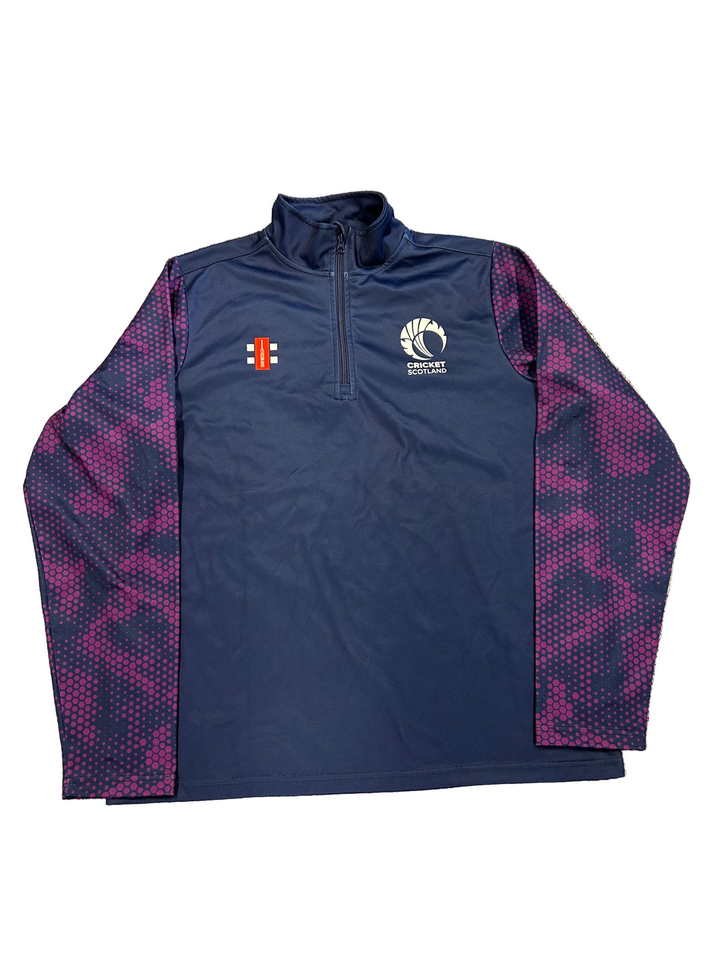 Scotland 2025 Player Issue 1/4 Zip Training Fleece