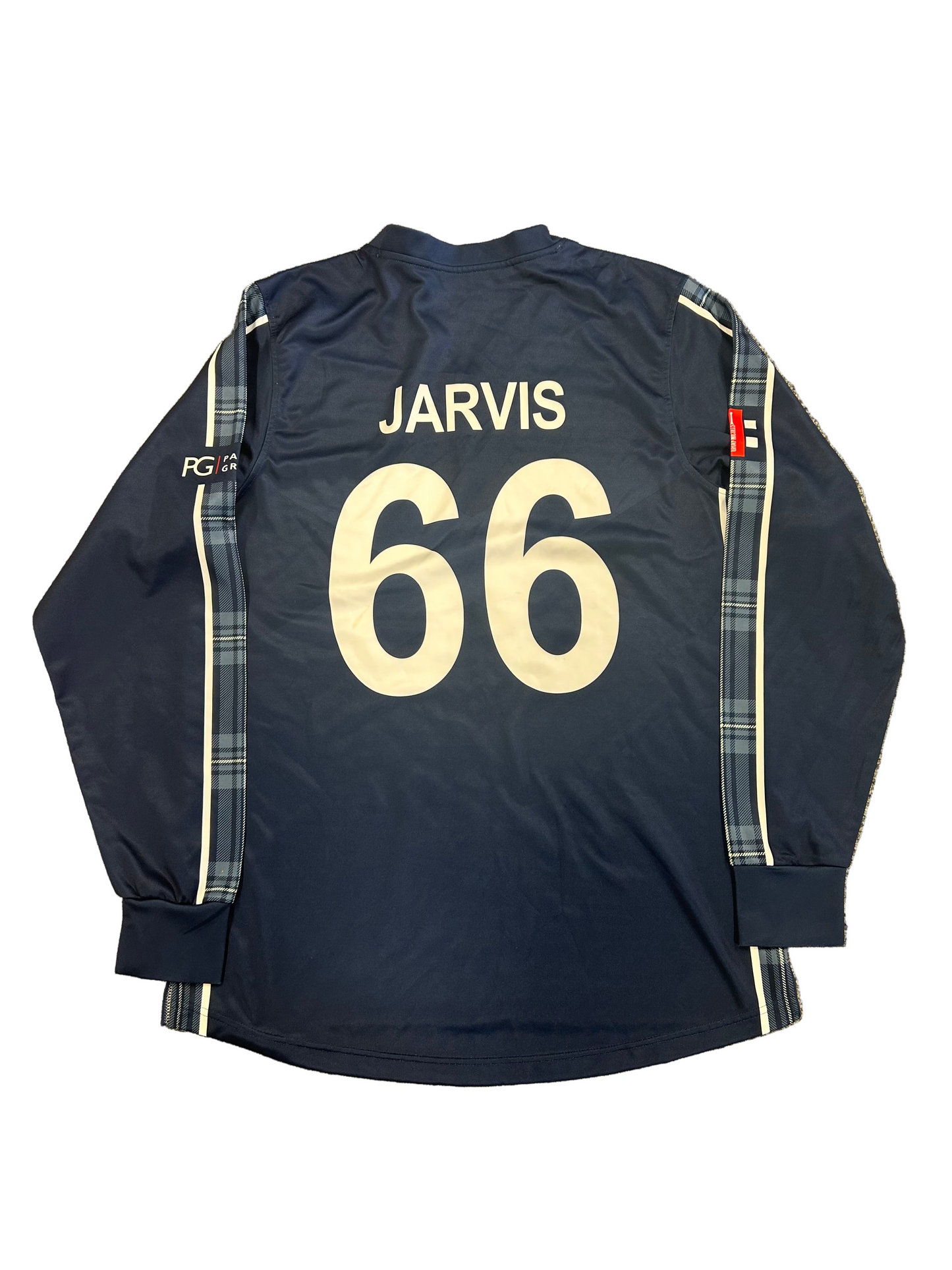 Jack Jarvis Scotland 2023 ODI World Cup Qualifiers Match Worn LS Playing Jumper