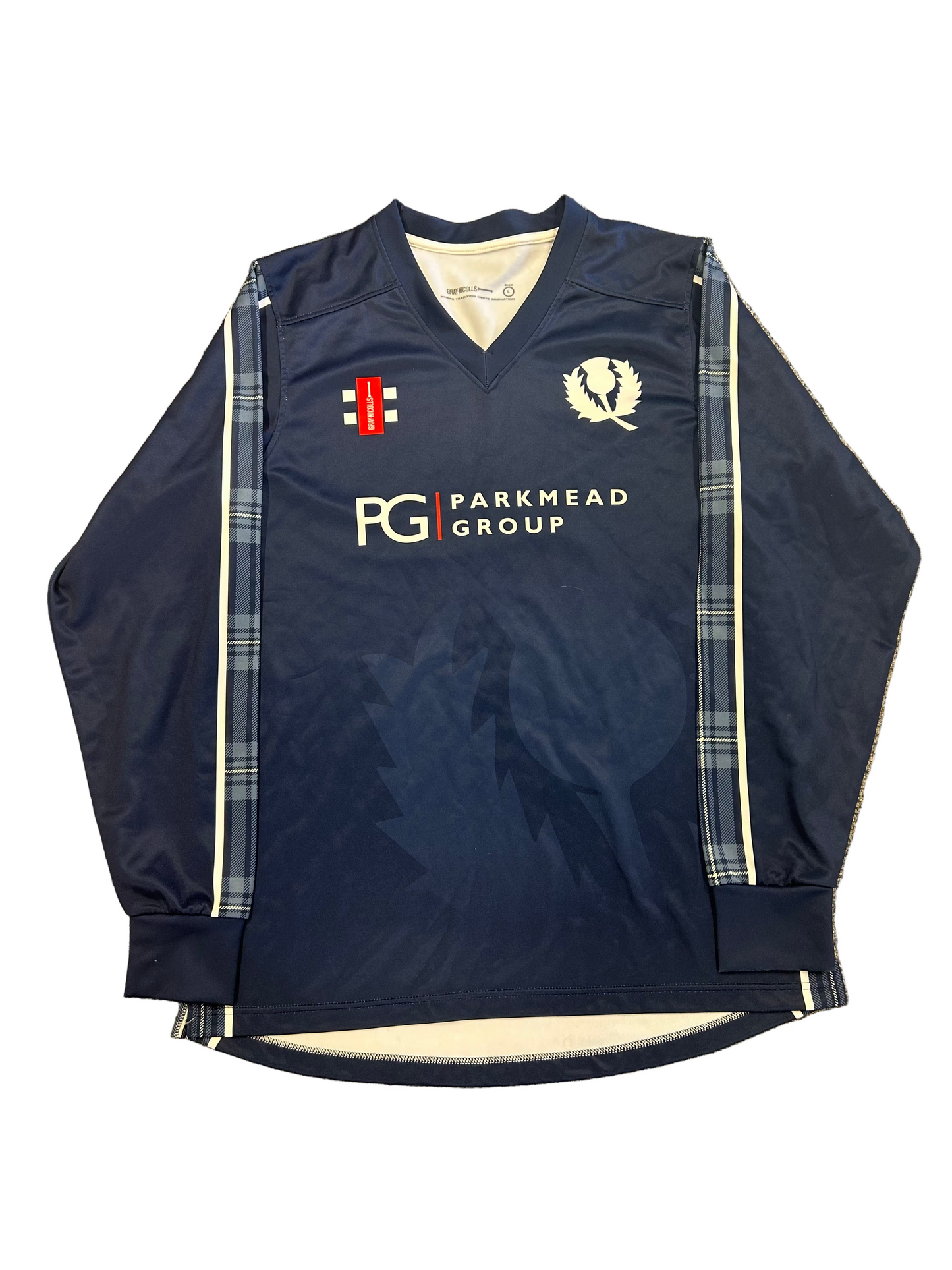 Jack Jarvis Scotland 2024 T20 Match Worn LS Playing Jumper