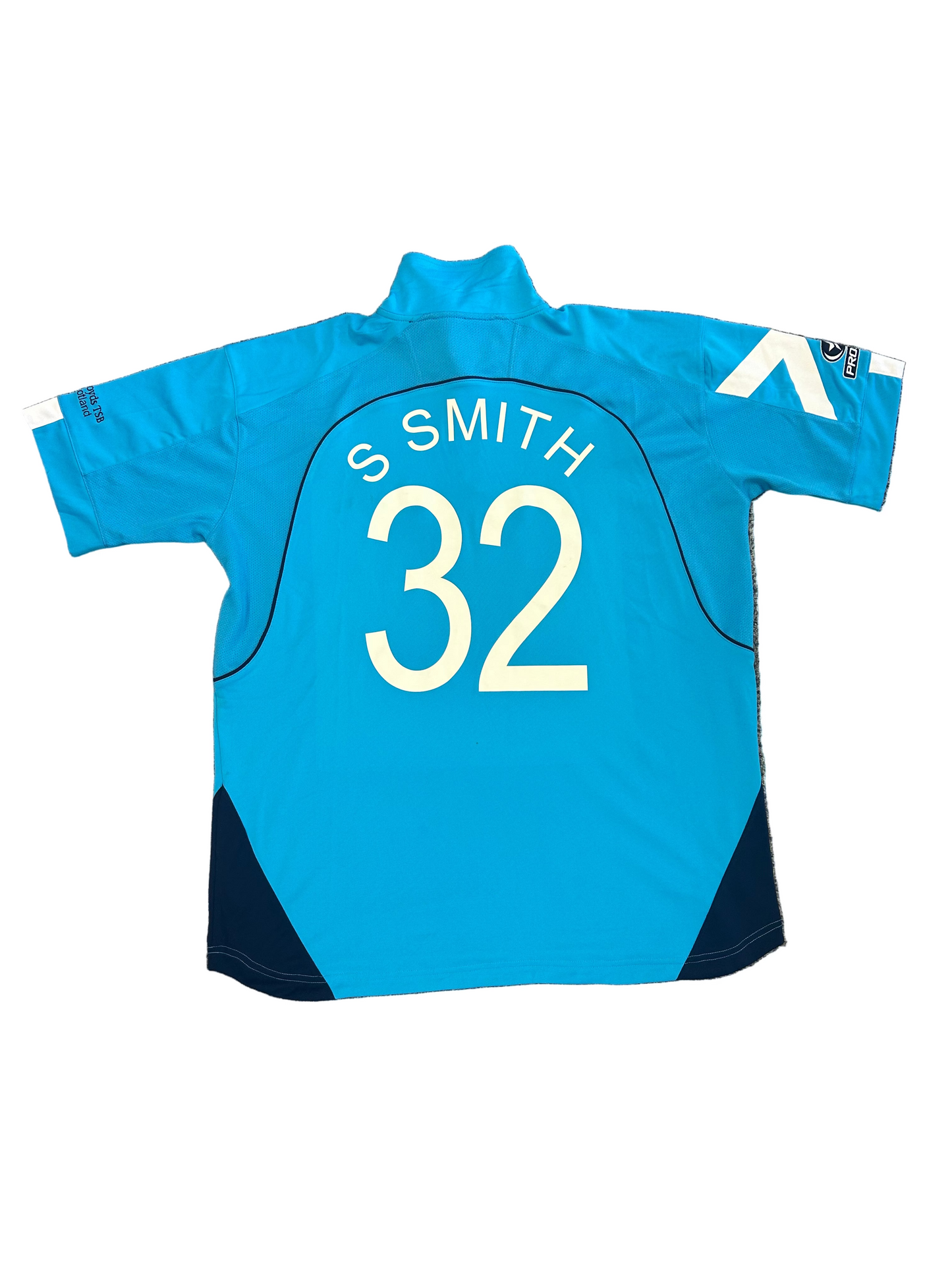 Simon Smith Retro Scotland 2009 World Cup T20 Squad Signed Match Issue SS Playing Shirt