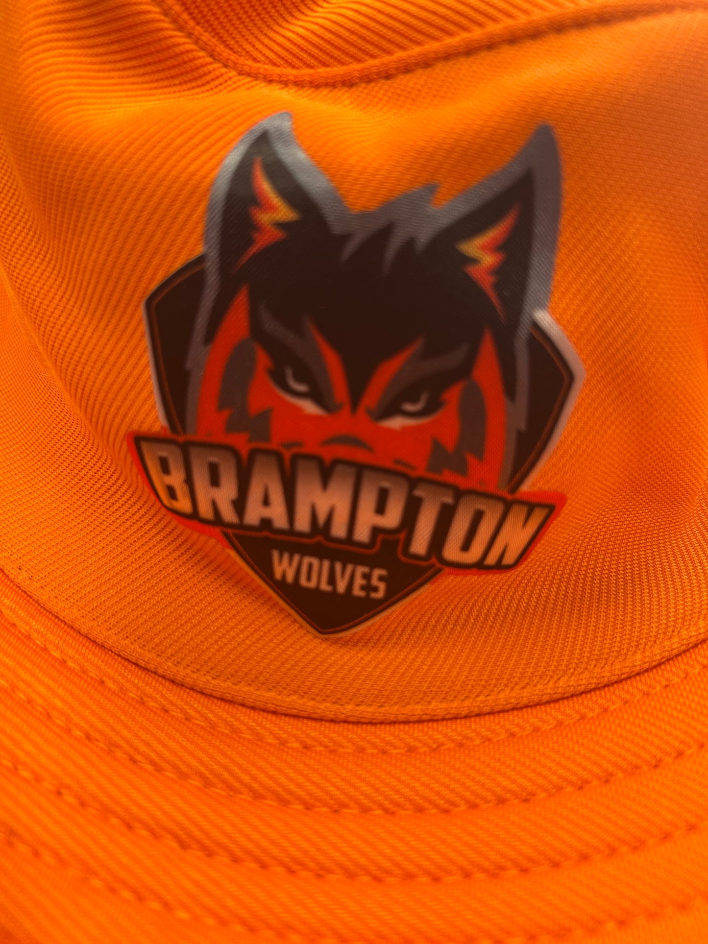 Brampton Wolves 2024 GT20 Match Worn Wide Brim Playing Hat