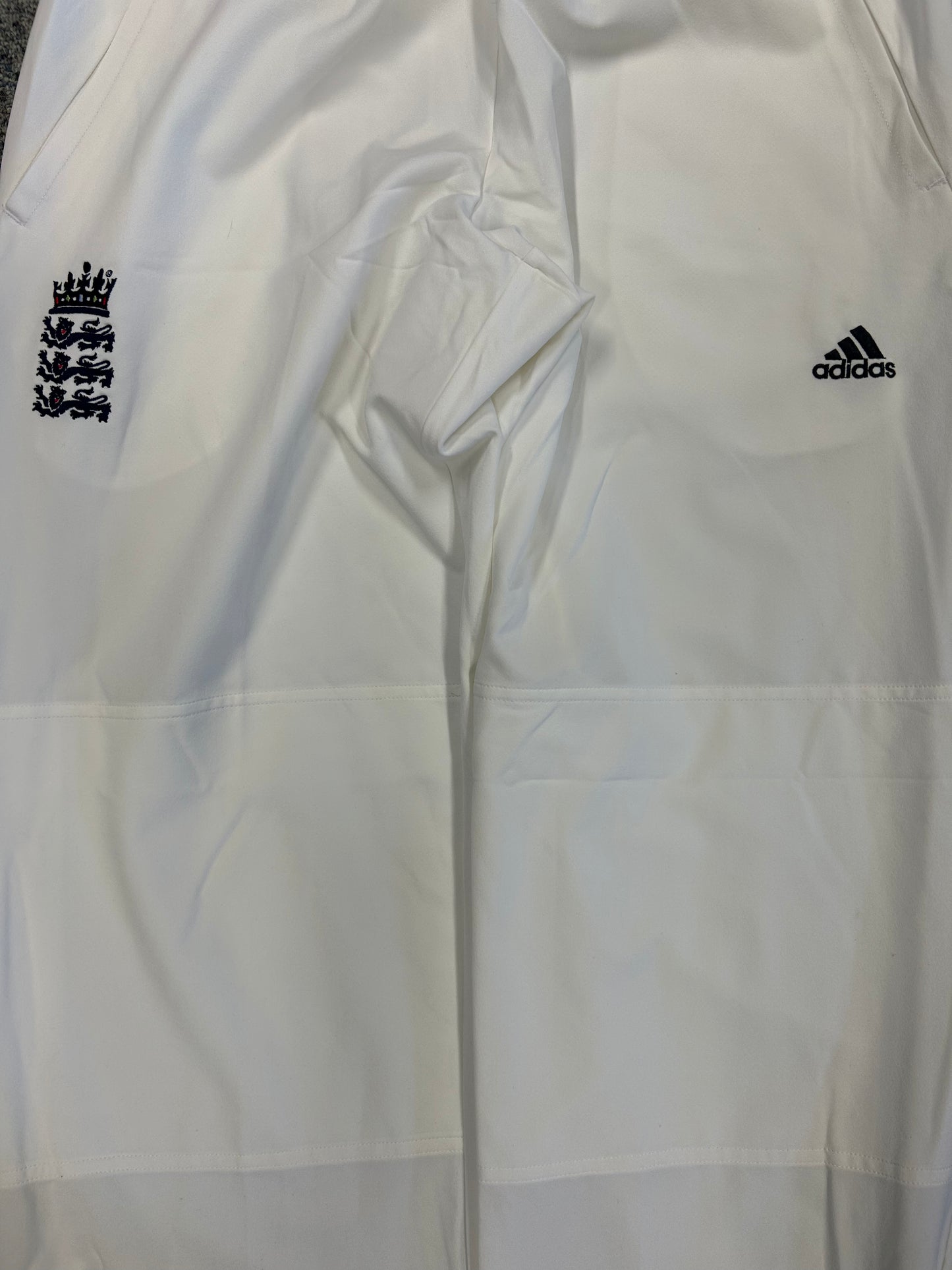 England Adidas Test Match Worn Playing Trousers