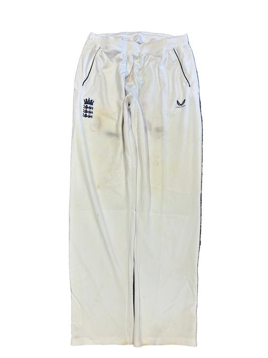 England Castore Test Match Worn Playing Trousers