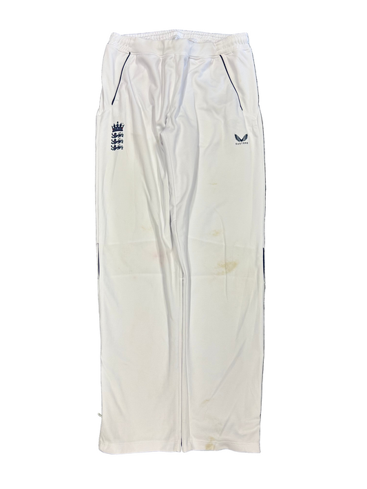 England Castore Test Match Worn Playing Trousers