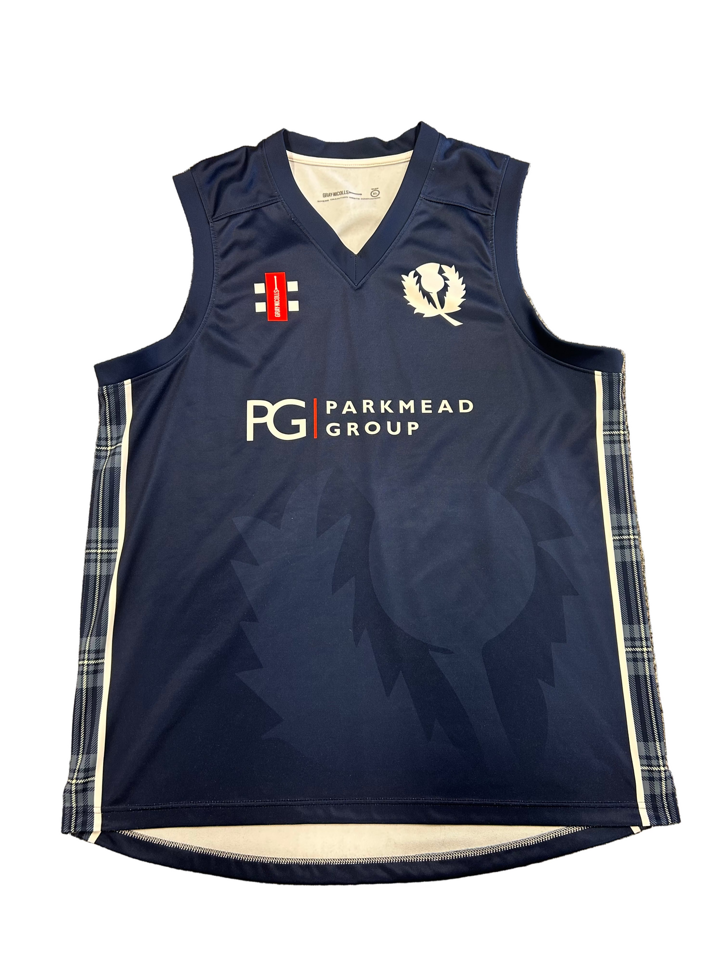 Oli Hairs Scotland T20 Match Worn Playing Pullover