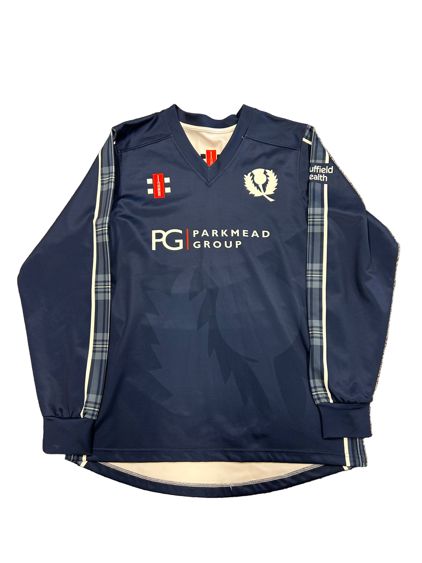 Mark Watt Scotland Match Worn LS Playing Jumper