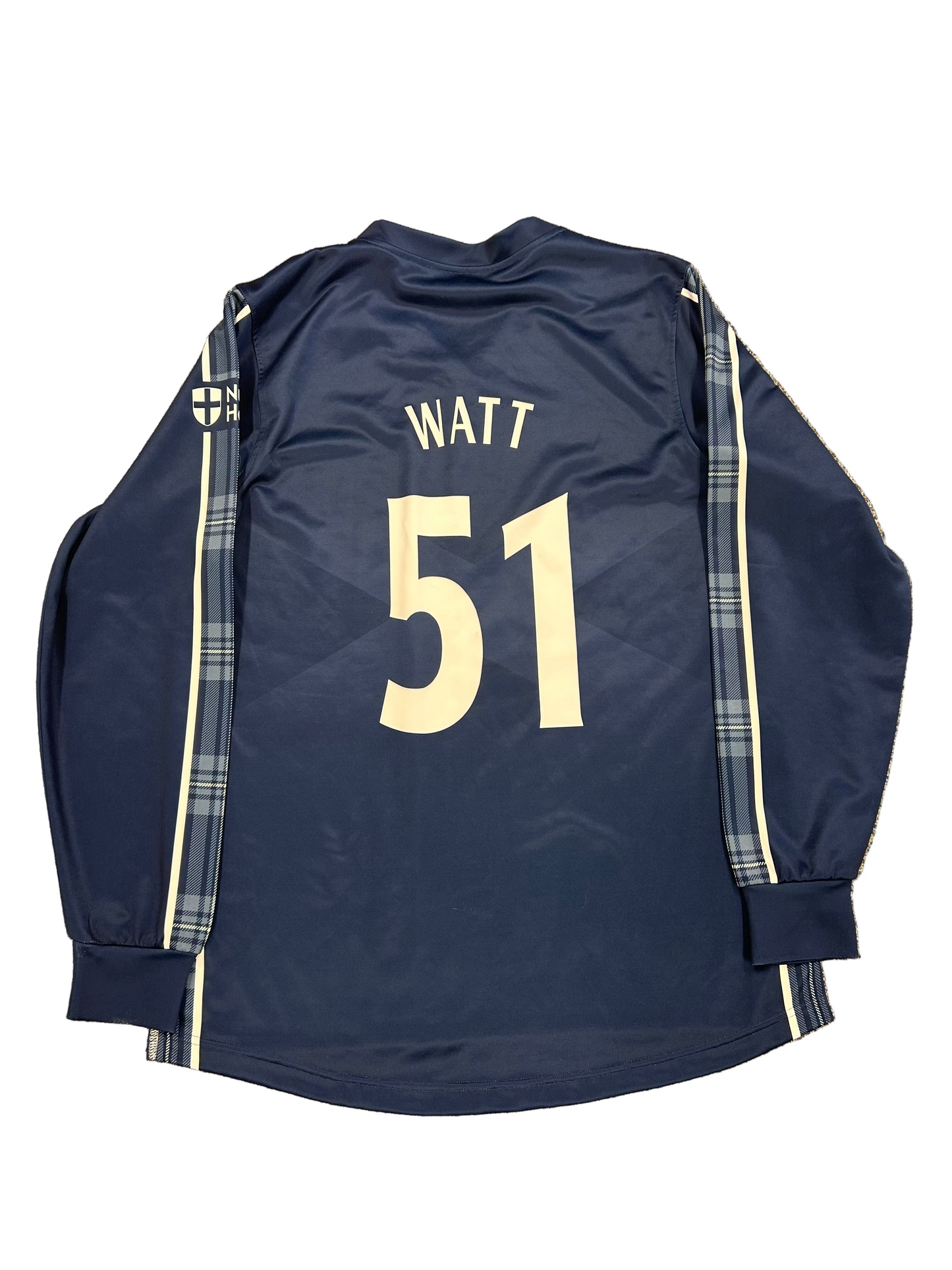Mark Watt Scotland Match Worn LS Playing Jumper