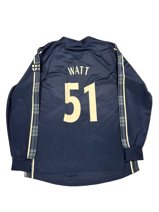 Mark Watt Scotland Match Worn LS Playing Jumper