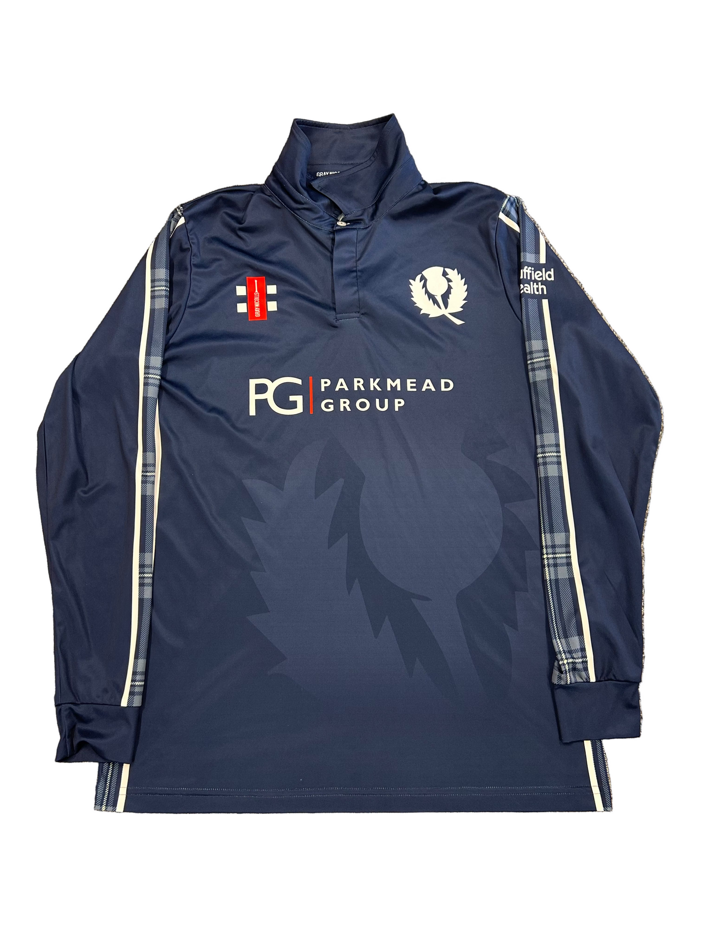 Mark Watt Scotland Match Worn LS Playing Shirt