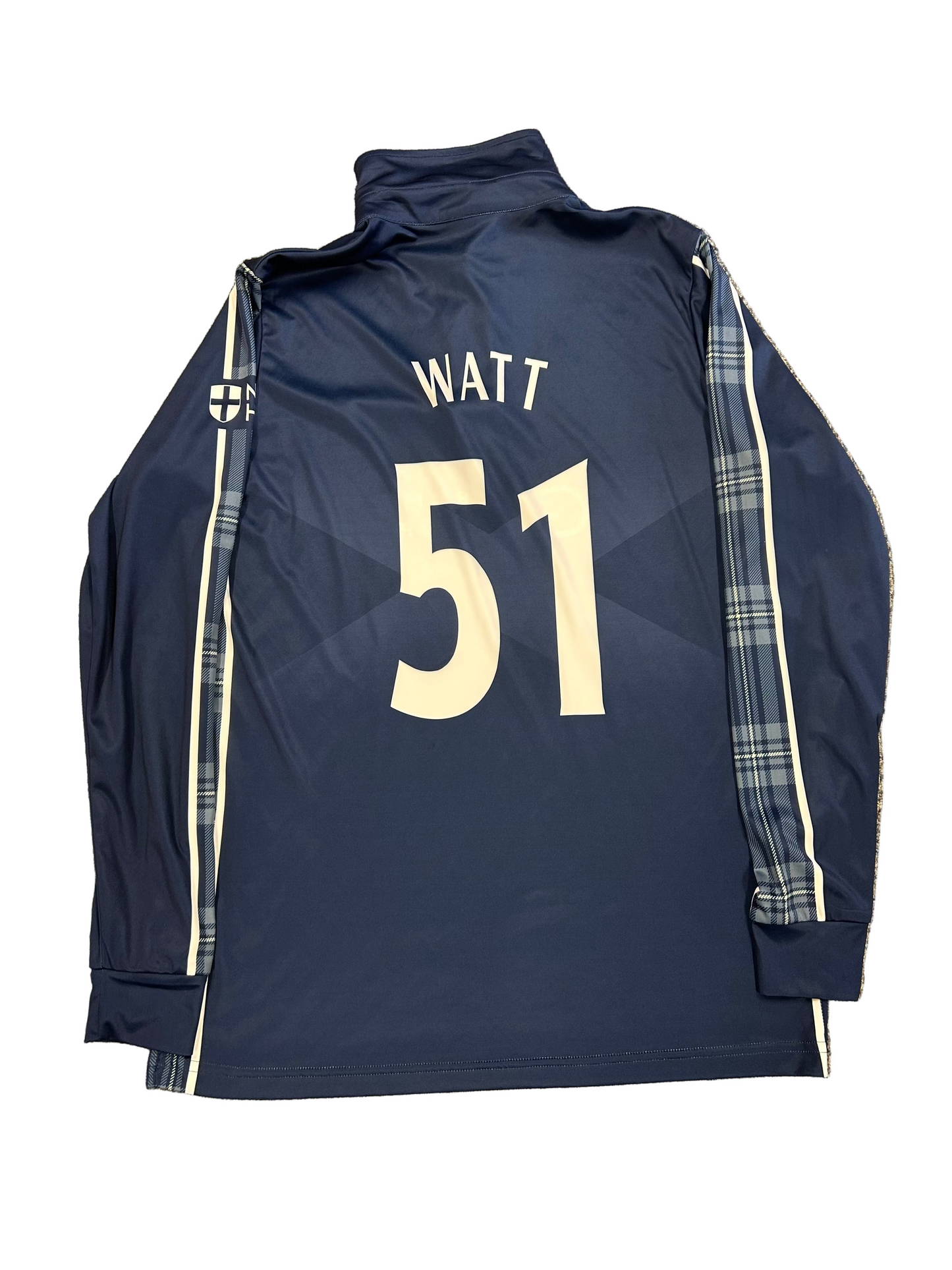 Mark Watt Scotland Match Worn LS Playing Shirt