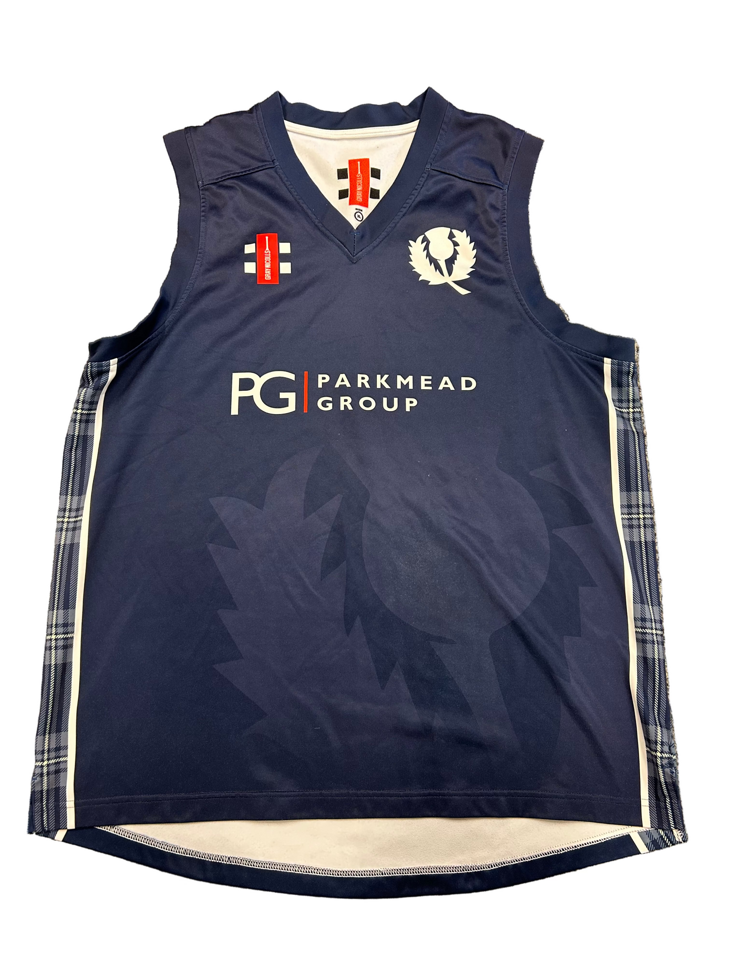 Mark Watt Scotland Match Worn Playing Pullover